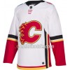Calgary Flames Trikot Blank Adidas Weiß Authentic - Herren